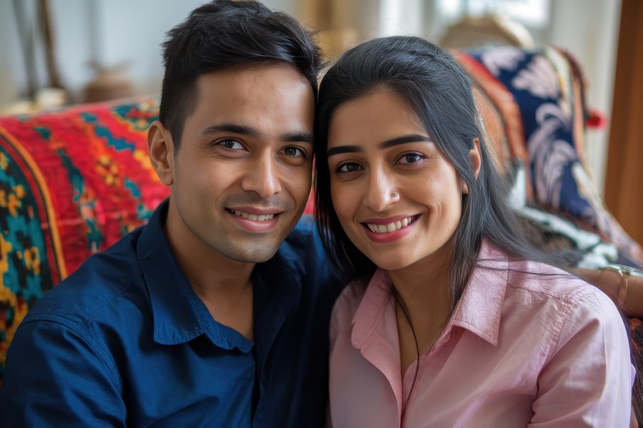 Couple at home Trinidad — Marriage Bliss TT