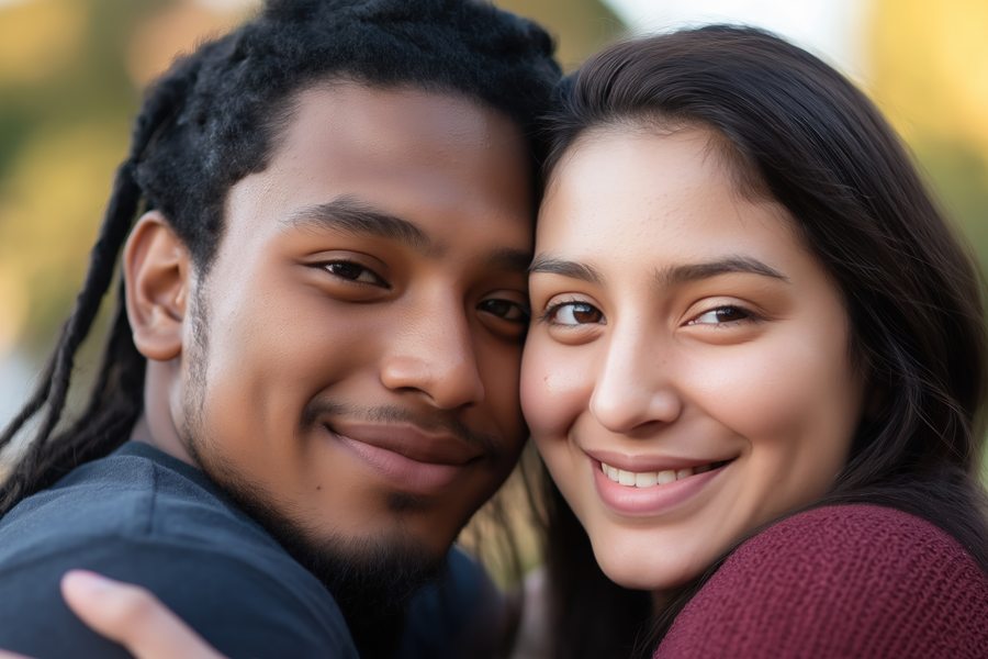 Young couple happy — Growing Together in Grace